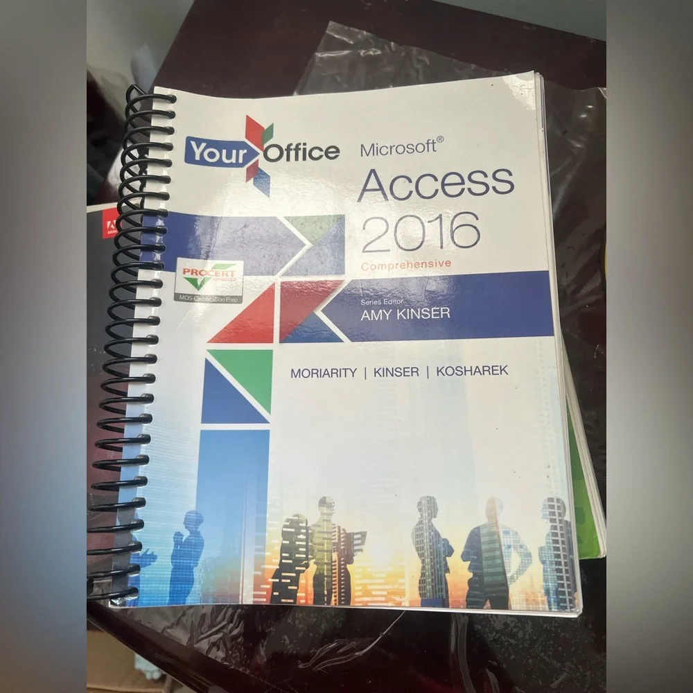 Microsoft Access 2016 Comprehensive Guide with Multicolor Design
